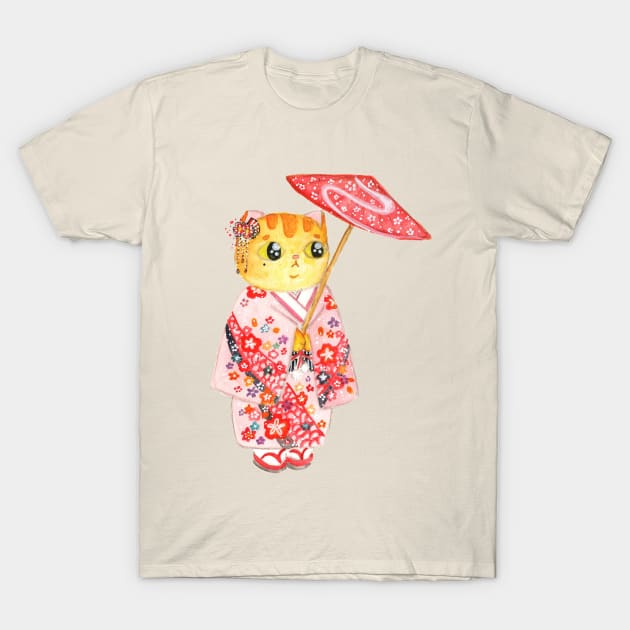 Kimono T-Shirt by jessthechen